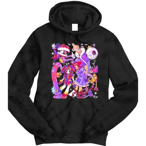 Digital Circus Pomni Funny Ragatha Jax Digitalcircus Tie Dye Hoodie