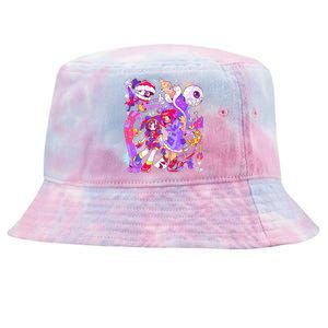 Digital Circus Pomni Funny Ragatha Jax Digitalcircus Tie-Dyed Bucket Hat