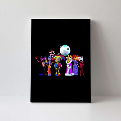 Digital Circus Pomni Funny Ragatha Caine Digitalcircus Funny Design Canvas