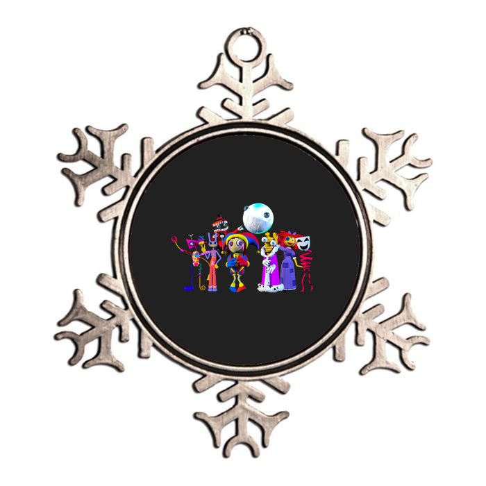 Digital Circus Pomni Funny Ragatha Caine Digitalcircus Funny Design Metallic Star Ornament