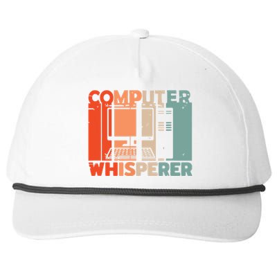 Developer Coder Programming Software Engineer Programmer Snapback Five-Panel Rope Hat