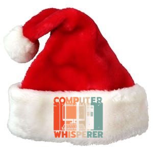 Developer Coder Programming Software Engineer Programmer Premium Christmas Santa Hat