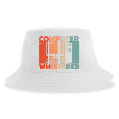 Developer Coder Programming Software Engineer Programmer Sustainable Bucket Hat