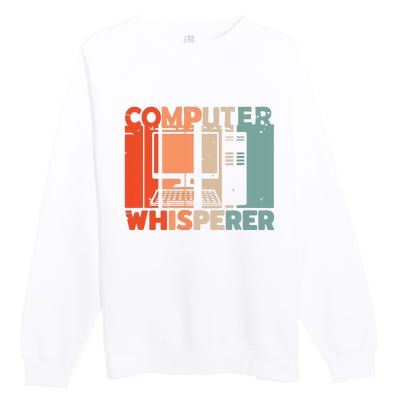 Developer Coder Programming Software Engineer Programmer Premium Crewneck Sweatshirt