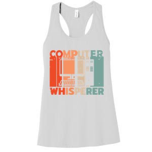 Developer Coder Programming Software Engineer Programmer Women's Racerback Tank