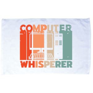 Developer Coder Programming Software Engineer Programmer Microfiber Hand Towel