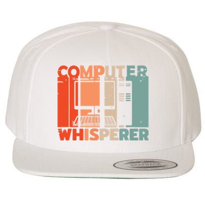 Developer Coder Programming Software Engineer Programmer Wool Snapback Cap