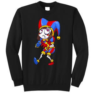 Digital Circus Pomni Horror Characters Digitalcircus Design Sweatshirt