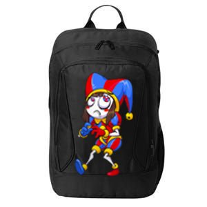 Digital Circus Pomni Horror Characters Digitalcircus Design City Backpack