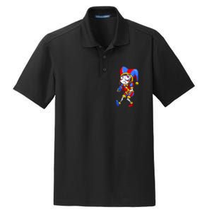 Digital Circus Pomni Horror Characters Digitalcircus Design Dry Zone Grid Polo