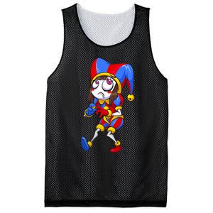 Digital Circus Pomni Horror Characters Digitalcircus Design Mesh Reversible Basketball Jersey Tank