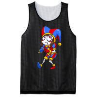 Digital Circus Pomni Horror Characters Digitalcircus Design Mesh Reversible Basketball Jersey Tank