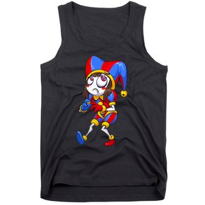 Digital Circus Pomni Horror Characters Digitalcircus Design Tank Top