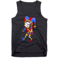 Digital Circus Pomni Horror Characters Digitalcircus Design Tank Top