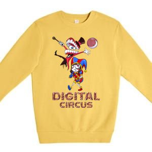 Digital Circus Pomni Funny Ragatha Jax DigitalCircus  Premium Crewneck Sweatshirt