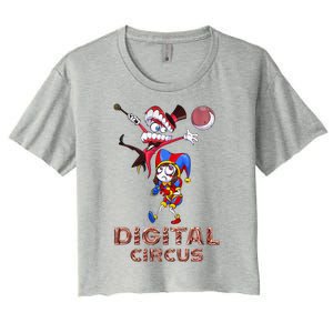 Digital Circus Pomni Funny Ragatha Jax DigitalCircus  Women's Crop Top Tee