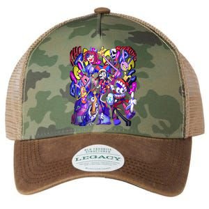 Digital Circus Pomni Cute Ragatha Jax Digitalcircus Legacy Tie Dye Trucker Hat