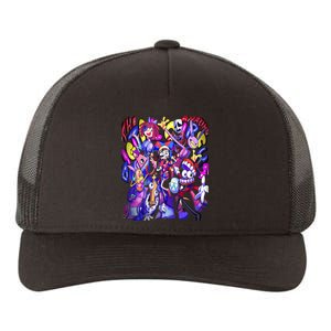 Digital Circus Pomni Cute Ragatha Jax Digitalcircus Yupoong Adult 5-Panel Trucker Hat