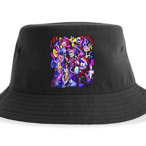 Digital Circus Pomni Cute Ragatha Jax Digitalcircus Sustainable Bucket Hat