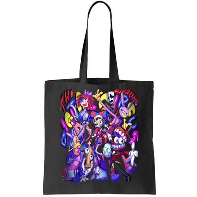 Digital Circus Pomni Cute Ragatha Jax Digitalcircus Tote Bag