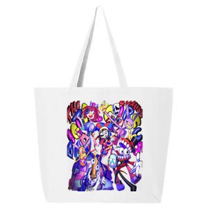 Digital Circus Pomni Cute Ragatha Jax Digitalcircus 25L Jumbo Tote