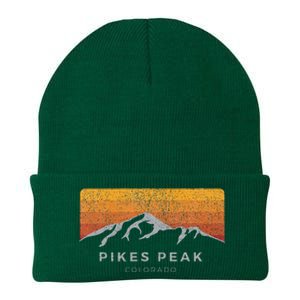 Distressed Colorado Pikes Peak Summer Edition Knit Cap Winter Beanie