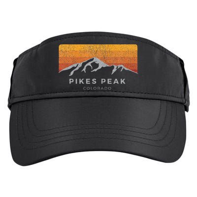 Distressed Colorado Pikes Peak Summer Edition Adult Drive Performance Visor
