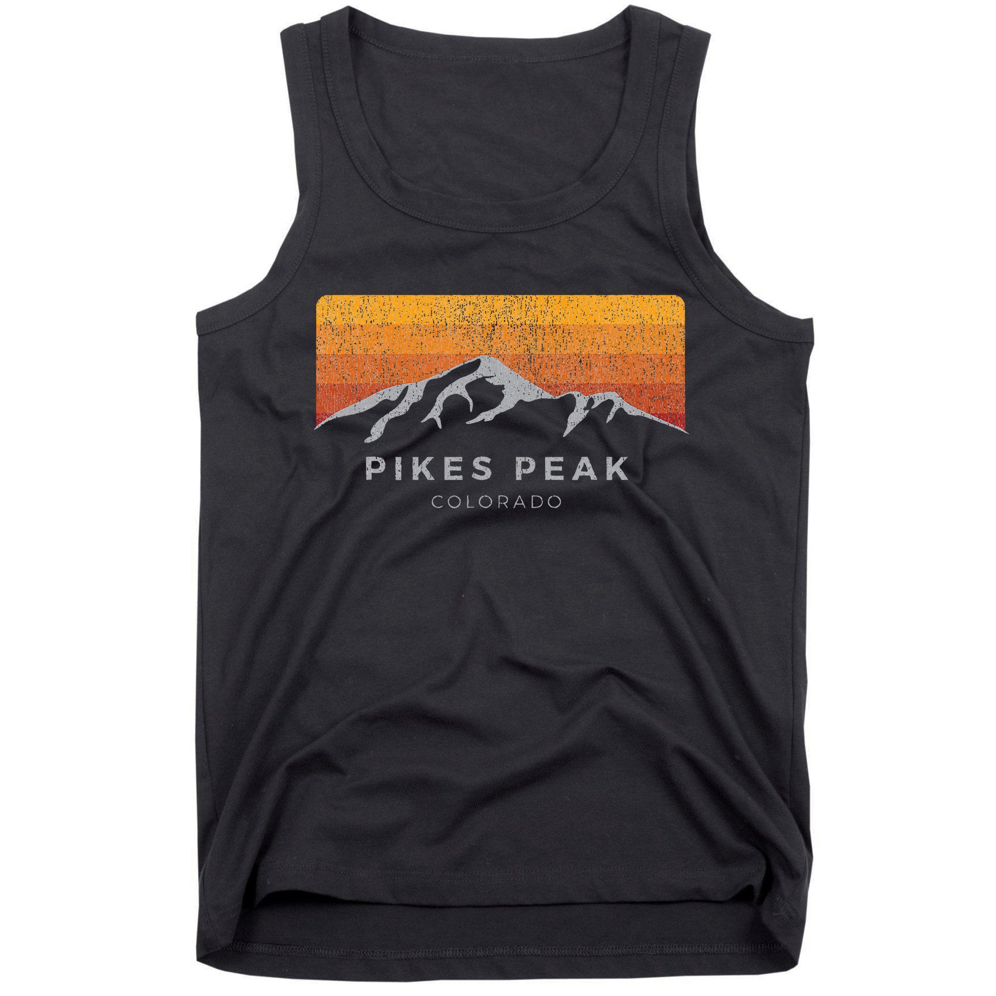 Distressed Colorado Pikes Peak Summer Edition Tank Top