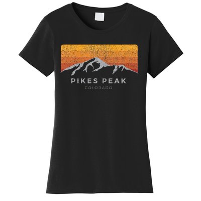 Distressed Colorado Pikes Peak Summer Edition Women's T-Shirt