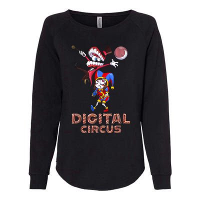 Digital Circus Pomni Funny Ragatha Jax Digitalcircus Womens California Wash Sweatshirt