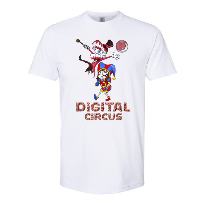 Digital Circus Pomni Funny Ragatha Jax Digitalcircus Softstyle CVC T-Shirt