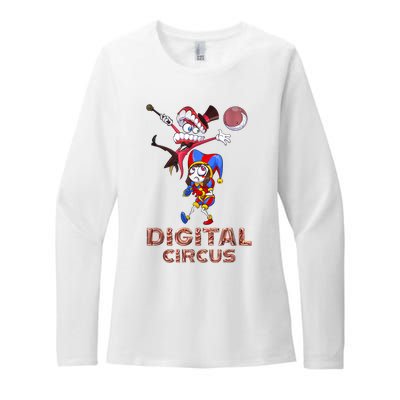 Digital Circus Pomni Funny Ragatha Jax Digitalcircus Womens CVC Long Sleeve Shirt