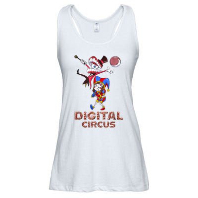 Digital Circus Pomni Funny Ragatha Jax Digitalcircus Ladies Essential Flowy Tank