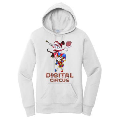 Digital Circus Pomni Funny Ragatha Jax Digitalcircus Women's Pullover Hoodie