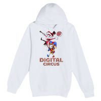 Digital Circus Pomni Funny Ragatha Jax Digitalcircus Premium Pullover Hoodie