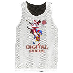 Digital Circus Pomni Funny Ragatha Jax Digitalcircus Mesh Reversible Basketball Jersey Tank