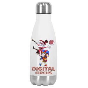 Digital Circus Pomni Funny Ragatha Jax Digitalcircus Stainless Steel Insulated Water Bottle