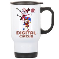 Digital Circus Pomni Funny Ragatha Jax Digitalcircus Stainless Steel Travel Mug