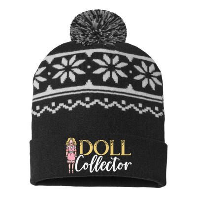 Doll Collector Plangonologist Doll Collecting Toys USA-Made Snowflake Beanie