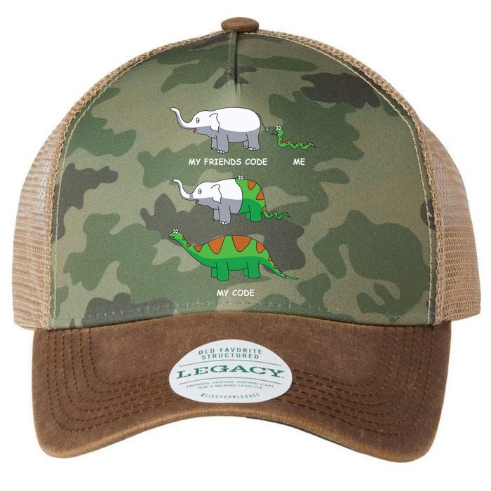 Developer Coder Programming Software Engineer Programmer Legacy Tie Dye Trucker Hat
