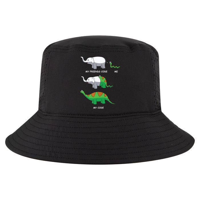 Developer Coder Programming Software Engineer Programmer Cool Comfort Performance Bucket Hat