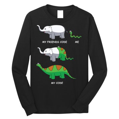 Developer Coder Programming Software Engineer Programmer Long Sleeve Shirt