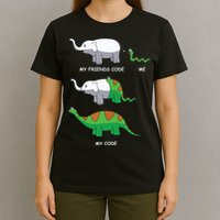 Developer Coder Programming Software Engineer Programmer T-Shirt