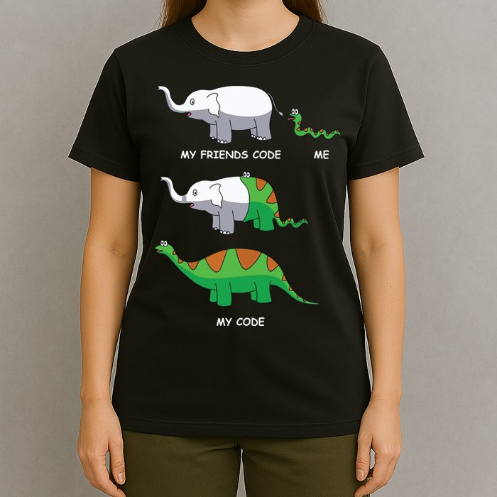 Developer Coder Programming Software Engineer Programmer T-Shirt