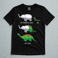 Developer Coder Programming Software Engineer Programmer T-Shirt