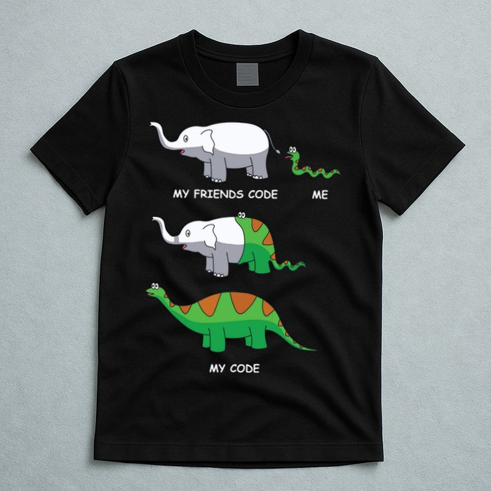 Developer Coder Programming Software Engineer Programmer T-Shirt