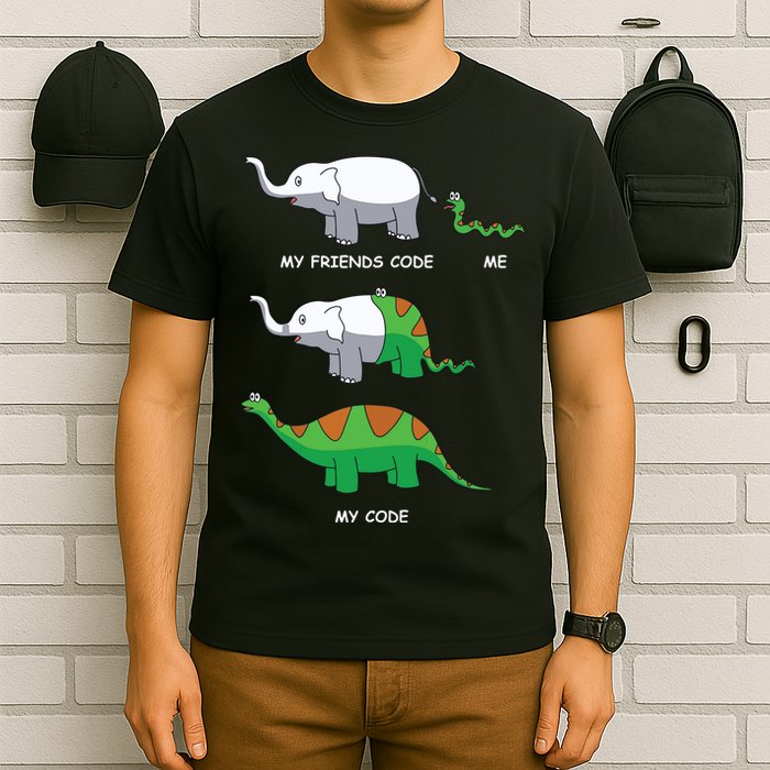 Developer Coder Programming Software Engineer Programmer T-Shirt