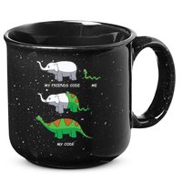 Developer Coder Programming Software Engineer Programmer 15oz Campfire Ceramic Mug