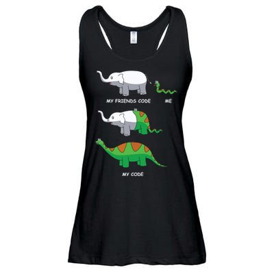 Developer Coder Programming Software Engineer Programmer Ladies Essential Flowy Tank