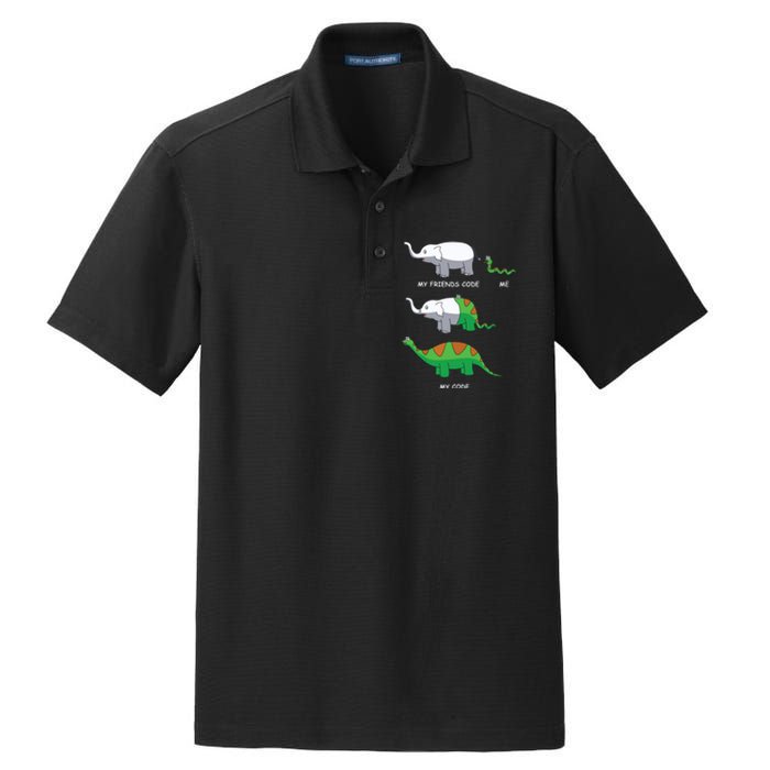 Developer Coder Programming Software Engineer Programmer Dry Zone Grid Polo